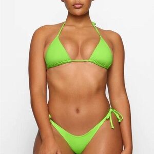 SKIMS Neon Green Bikini Bottom